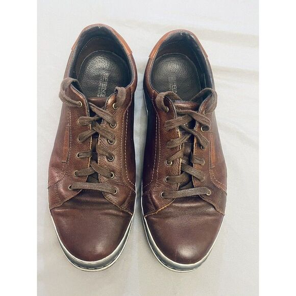 Spring Step Men Shoes Tommie Chocolate Brown Leather Men Sz 44 US 10.5 - Picture 5 of 16
